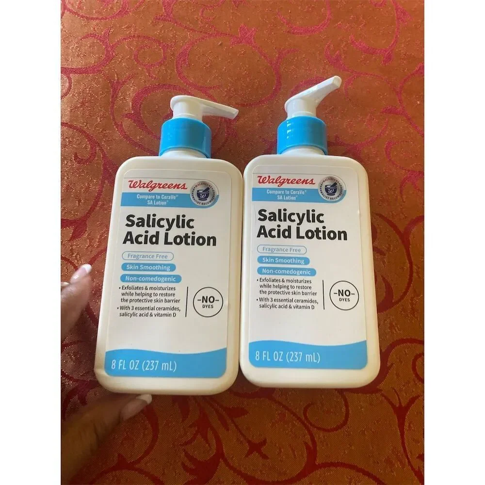 Walgreens Moisturizing & Salicylic Acid Lotion Bundle Fragrance-Free